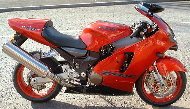 Top 10 motos mais rápidas do mundo - Kawasaki Ninja ZX-12R