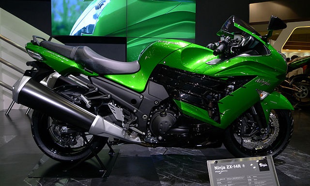 Top 10 motos mais rápidas do mundo - Kawasaki Ninja ZX-14R