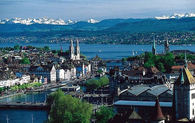 Top 10 países mais ricos do mundo - Suíça