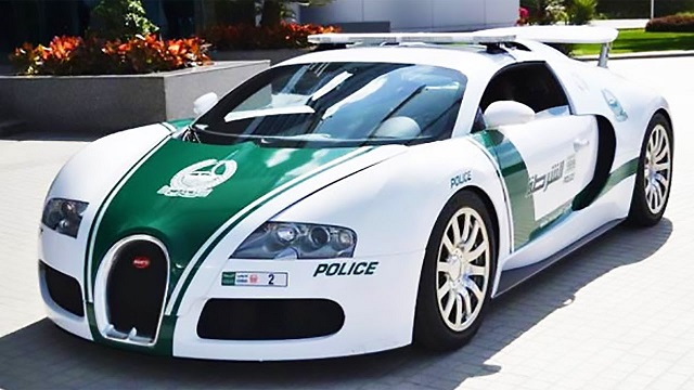 Top 10 carros de polícia mais caros do mundo - Bugatti Veyron