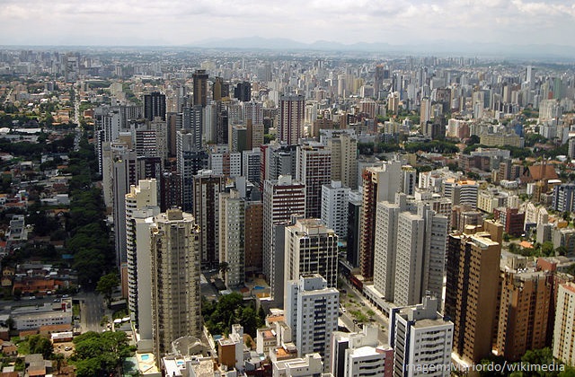 Maiores cidades do Brasil em população - Curitiba