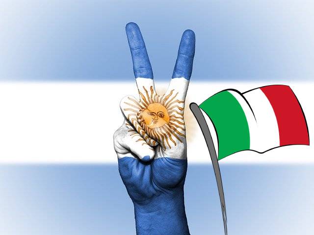 Grande ascendência italiana na Argentina
