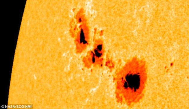As manchas solares nos informam sobre o nosso clima 
