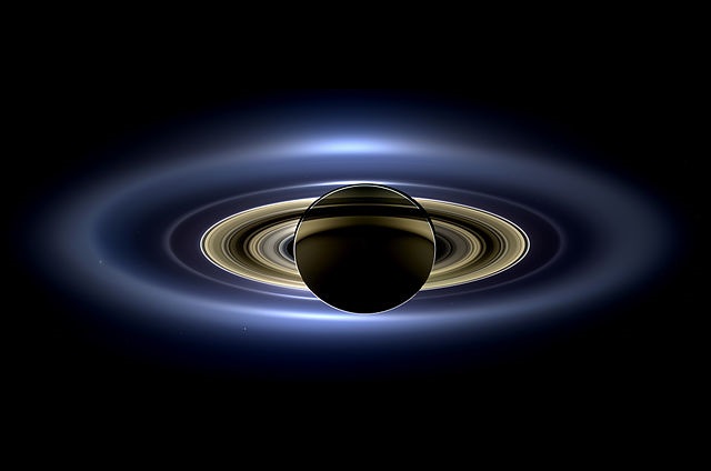 Os famosos anéis de Saturno