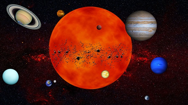 O tempo de cada planeta do Sistema Solar 