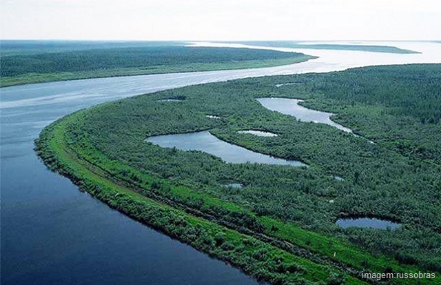 Maiores rios do mundo - Rio Yenisei